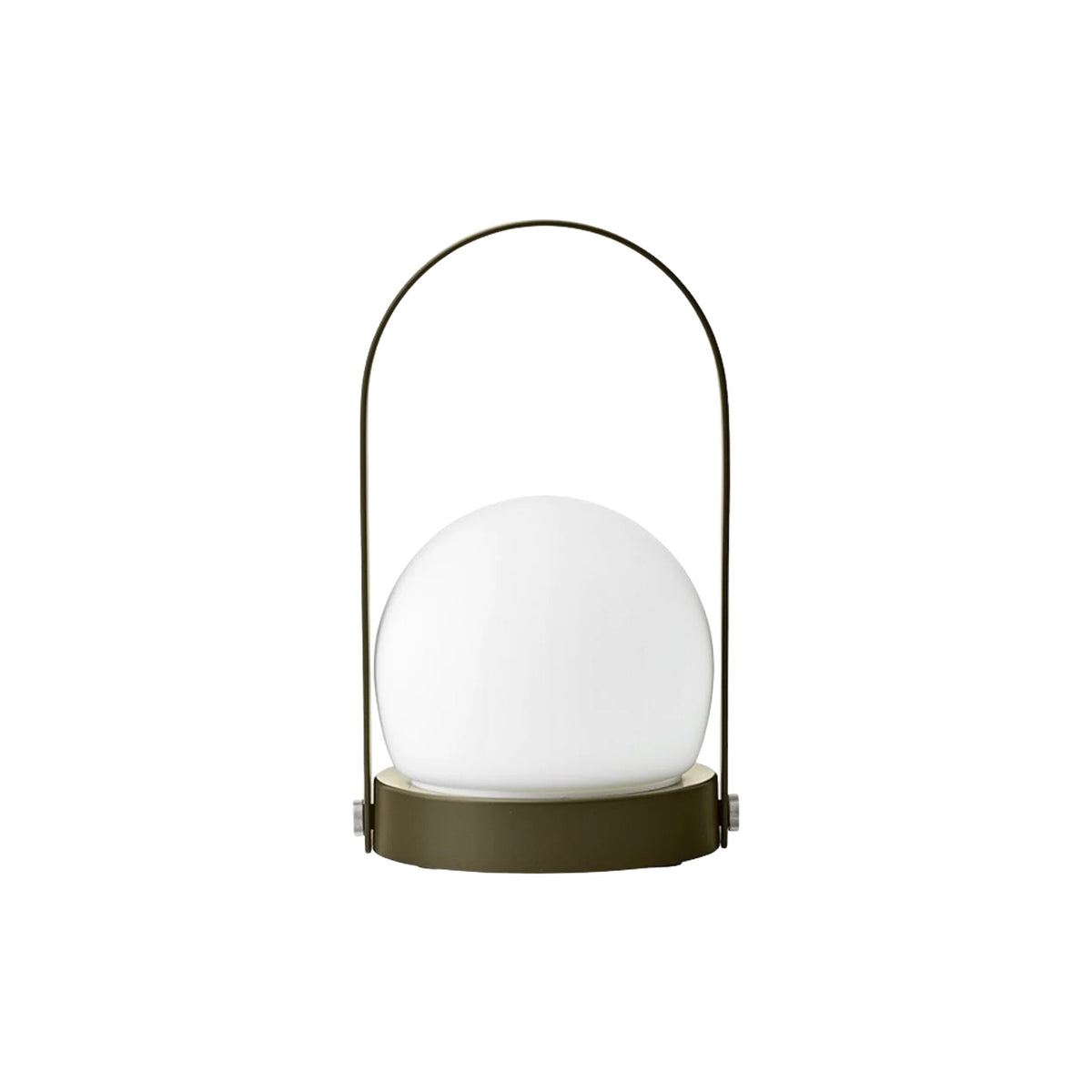 Audo CPH Carrie Glass Portable Lamp - Olive Portable Lamp Design Mode