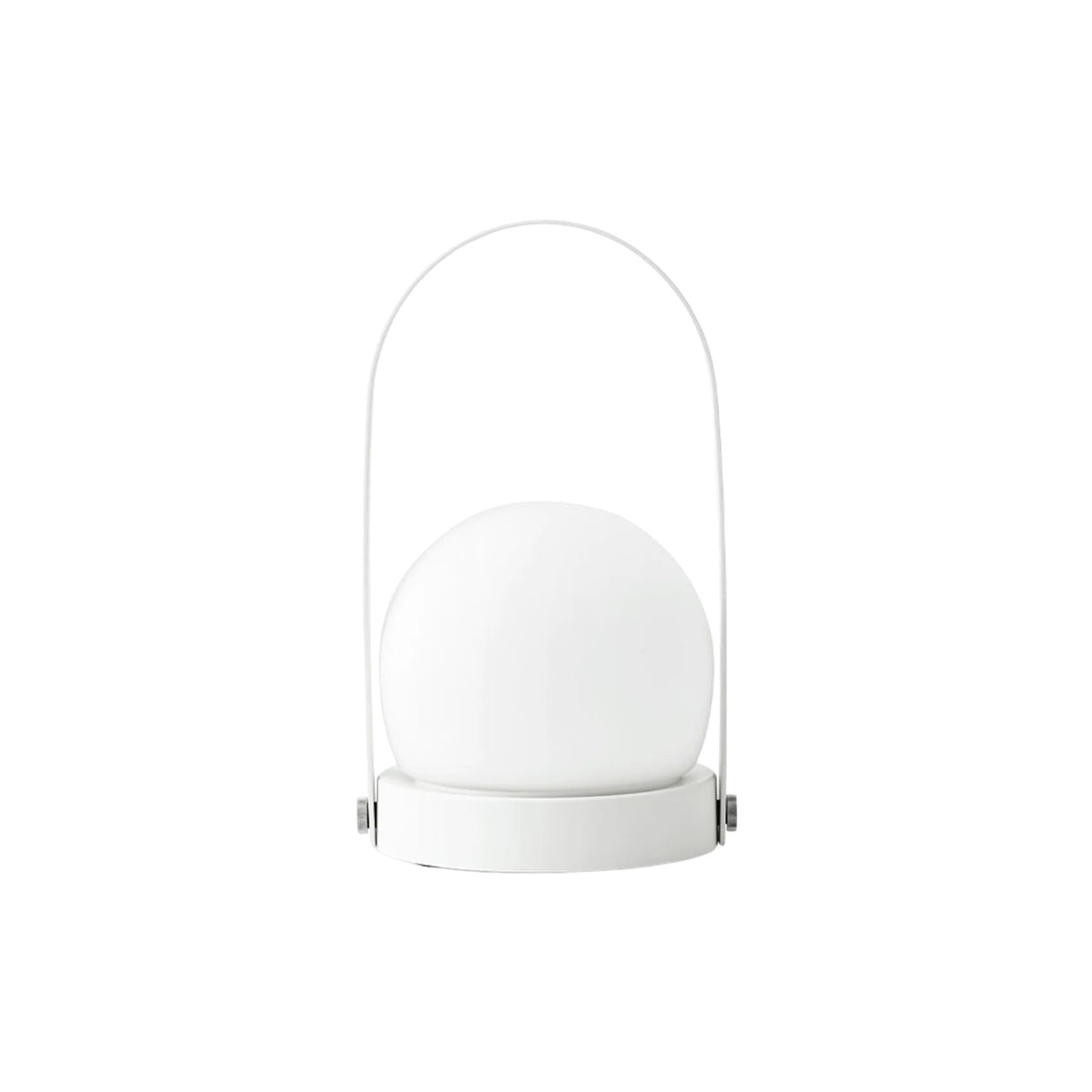 Audo CPH Carrie Glass Portable Lamp - White Portable Lamp Design Mode