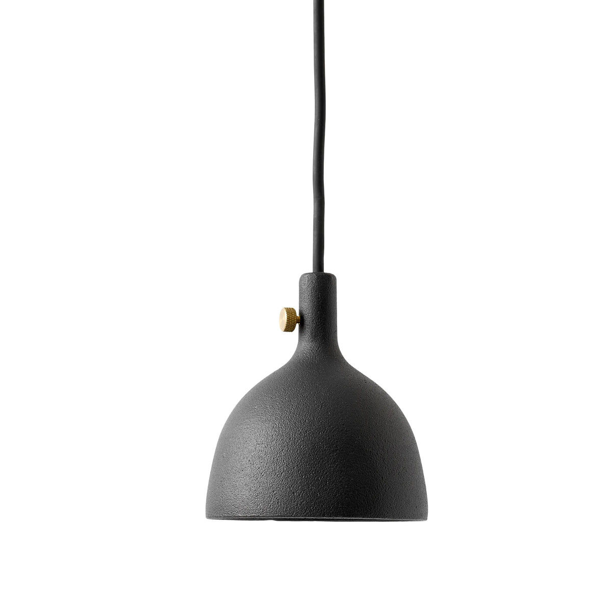 Audo CPH Cast Metal Shape 2 Pendant Light - Black Pendant Light Design Mode