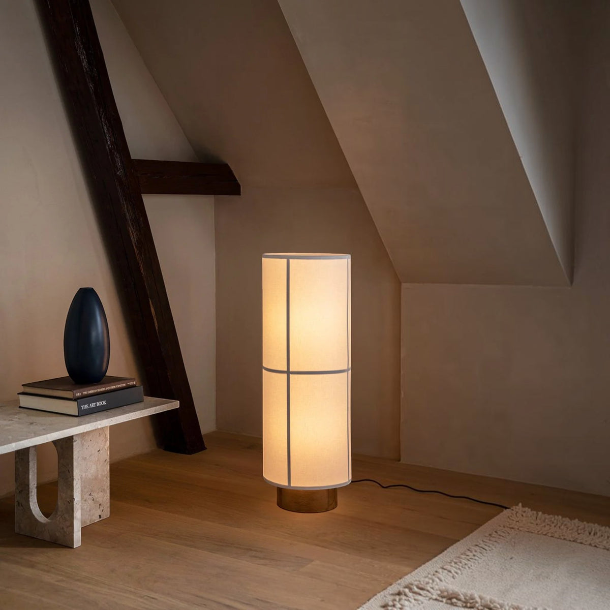 Audo CPH Hashira 30cm Linen Floor Lamp AU Plug - Raw Floor Lamp Design Mode