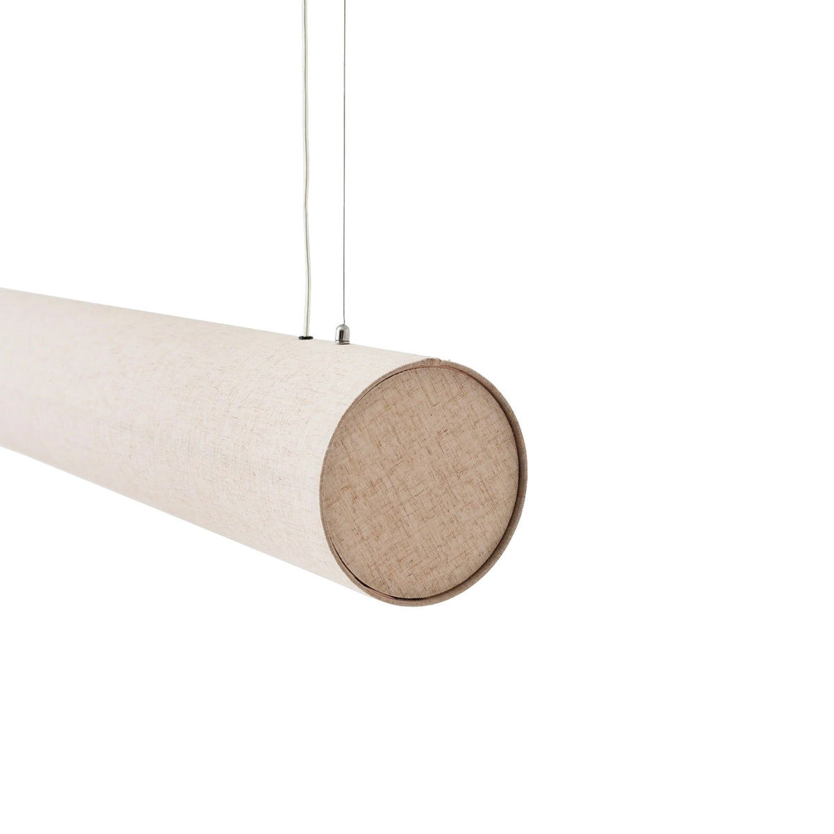 Audo CPH Hashira Linear Linen Pendant Light - Raw Pendant Light Design Mode