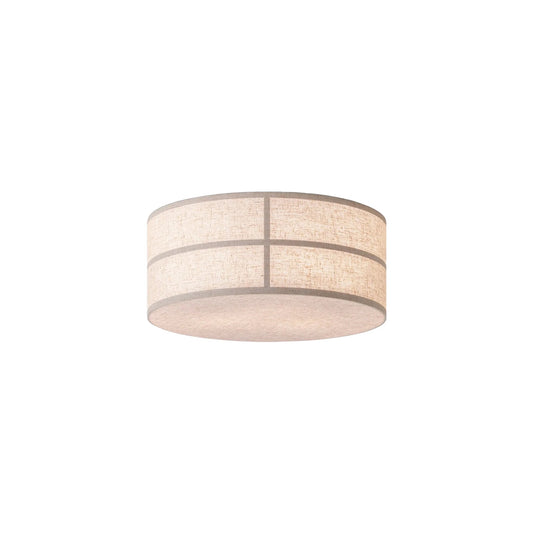 Audo CPH Hashira Linen Ceiling Light - Raw Ceiling Flush Mount Design Mode