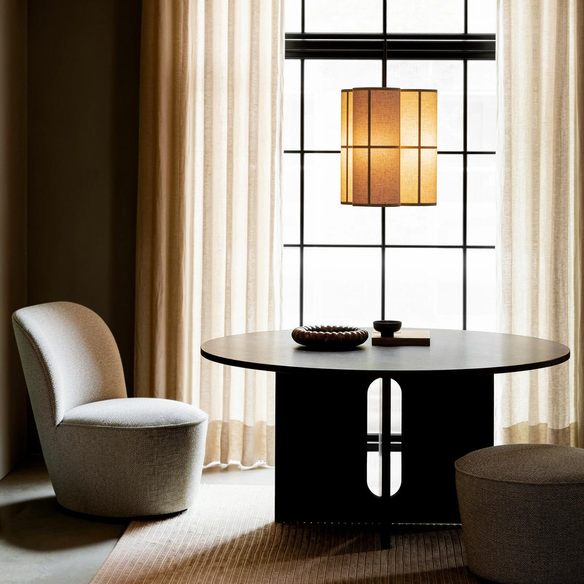 Audo CPH Hashira Linen Cluster Pendant Light - Small Pendant Light Design Mode