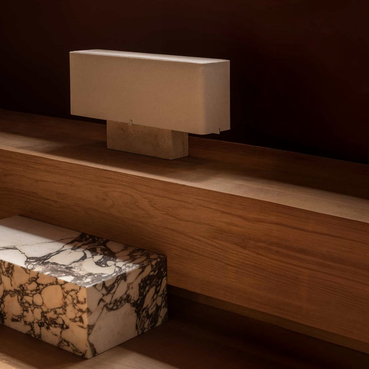 Audo CPH Nonna Travertine Table Lamp - Standard Table Lamp Design Mode