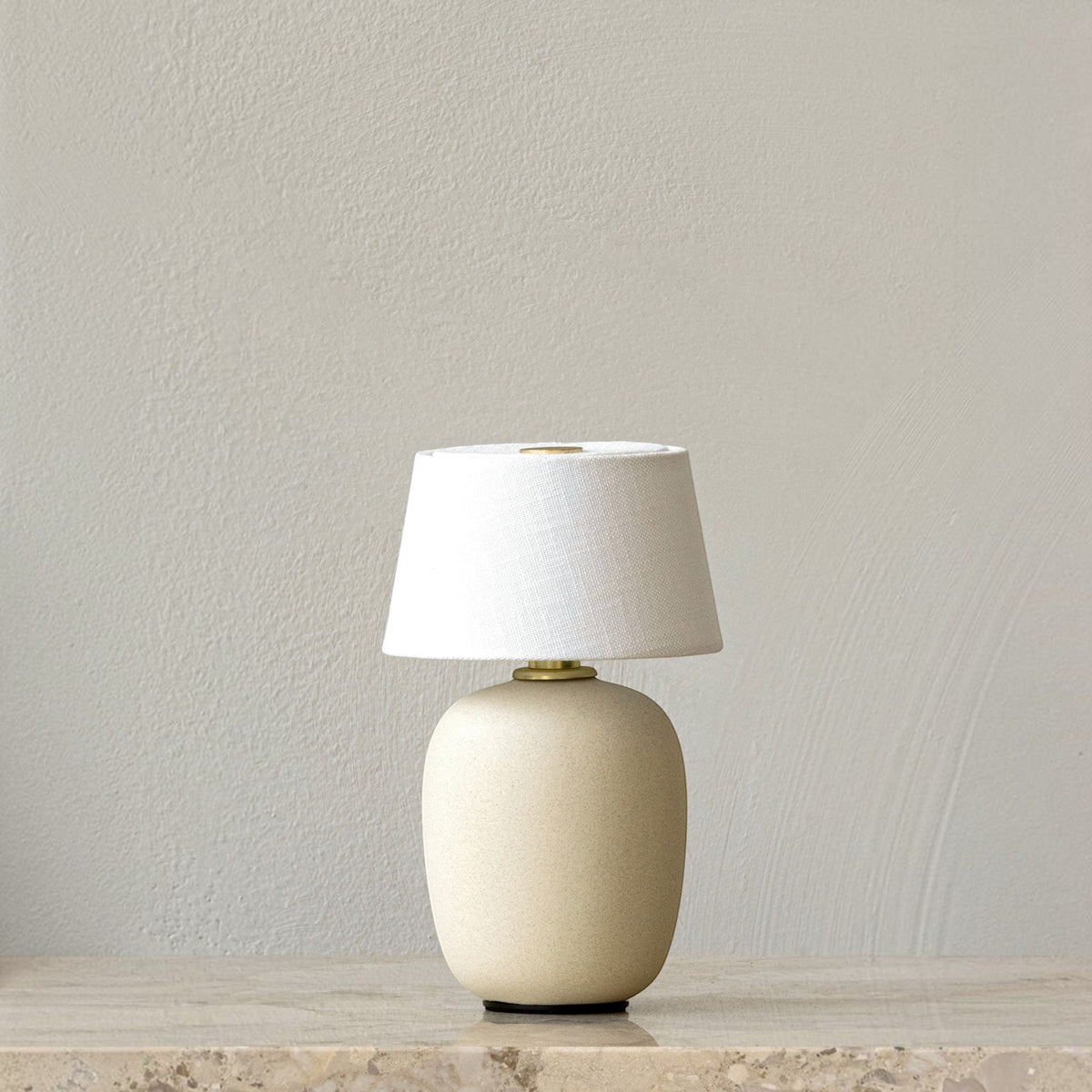 Audo CPH Portable Torso Ceramic Table Lamp - Sand Portable Lamp Design Mode