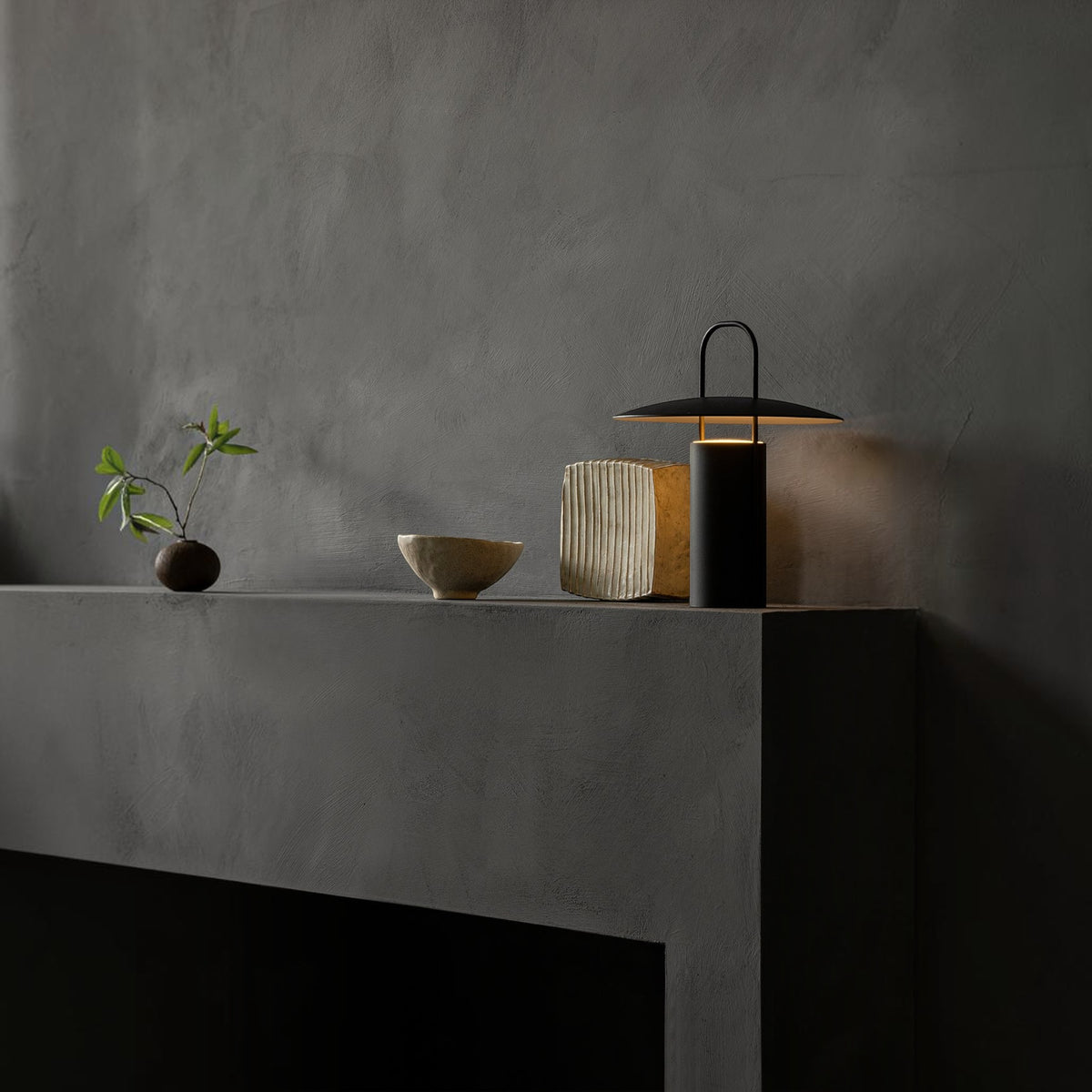 Audo CPH Ray Portable Table Lamp - Black Table Lamp Design Mode