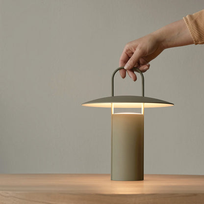 Audo CPH Ray Portable Table Lamp - Dusty Green Table Lamp Design Mode