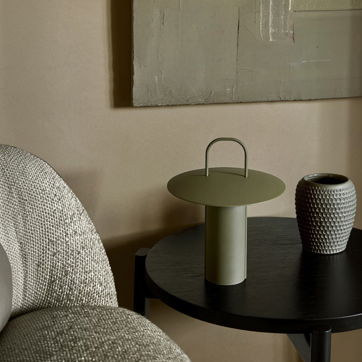 Audo CPH Ray Portable Table Lamp - Dusty Green Table Lamp Design Mode