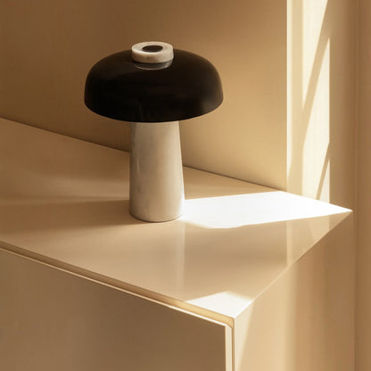 Audo CPH Reverse Carrara Marble Table Lamp - Black Table Lamp Design Mode