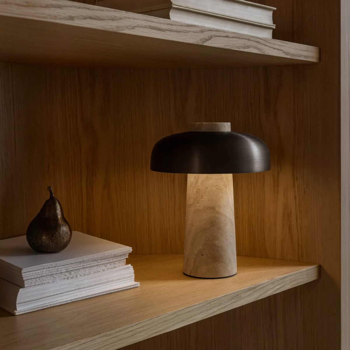 Audo CPH Reverse Portable Table Lamp - Bronzed Brass Table Lamp Design Mode