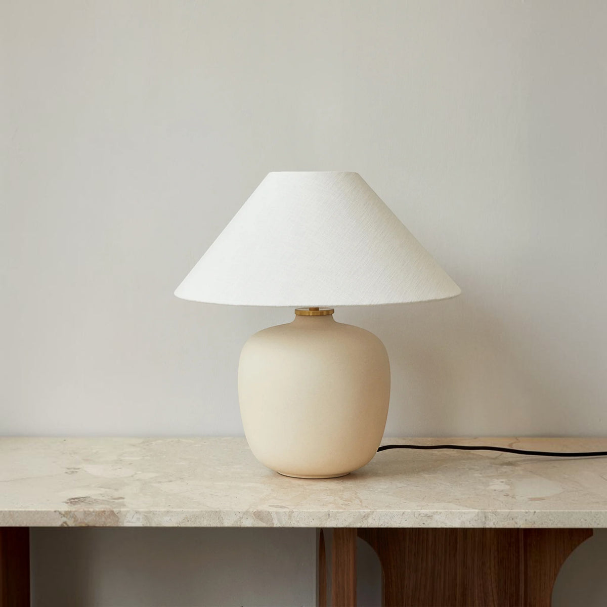 Audo CPH Torso Ceramic Table Lamp 37 cm Euro Plug Only - White Table Lamp Design Mode