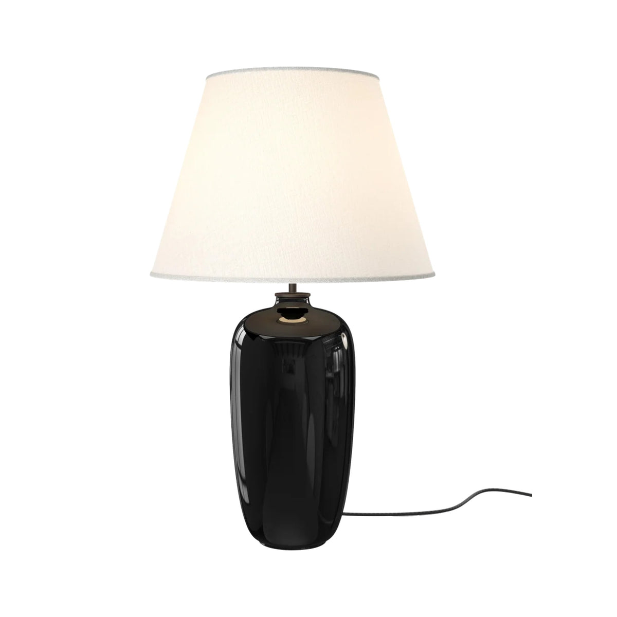 Audo CPH Torso Ceramic Table Lamp 57 cm Euro Plug Only - Black Table Lamp Design Mode