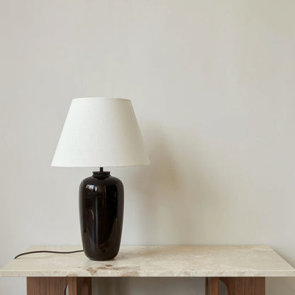 Audo CPH Torso Ceramic Table Lamp 57 cm Euro Plug Only - Black Table Lamp Design Mode