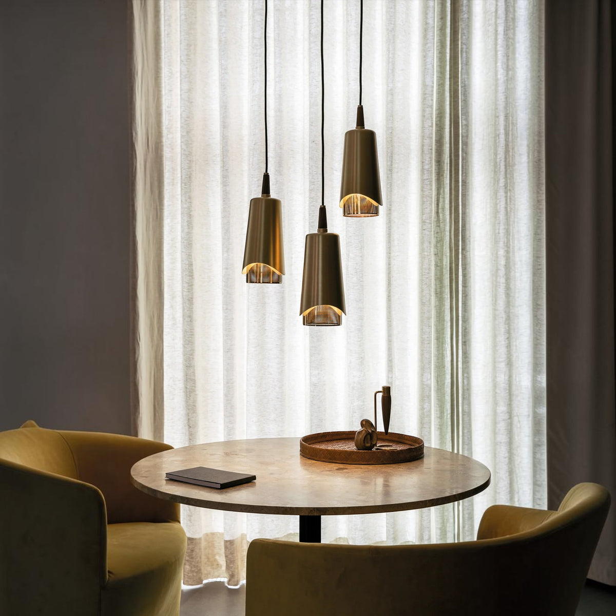 Audo CPH Umanoff Pendant Light - Brass Pendant Light Design Mode