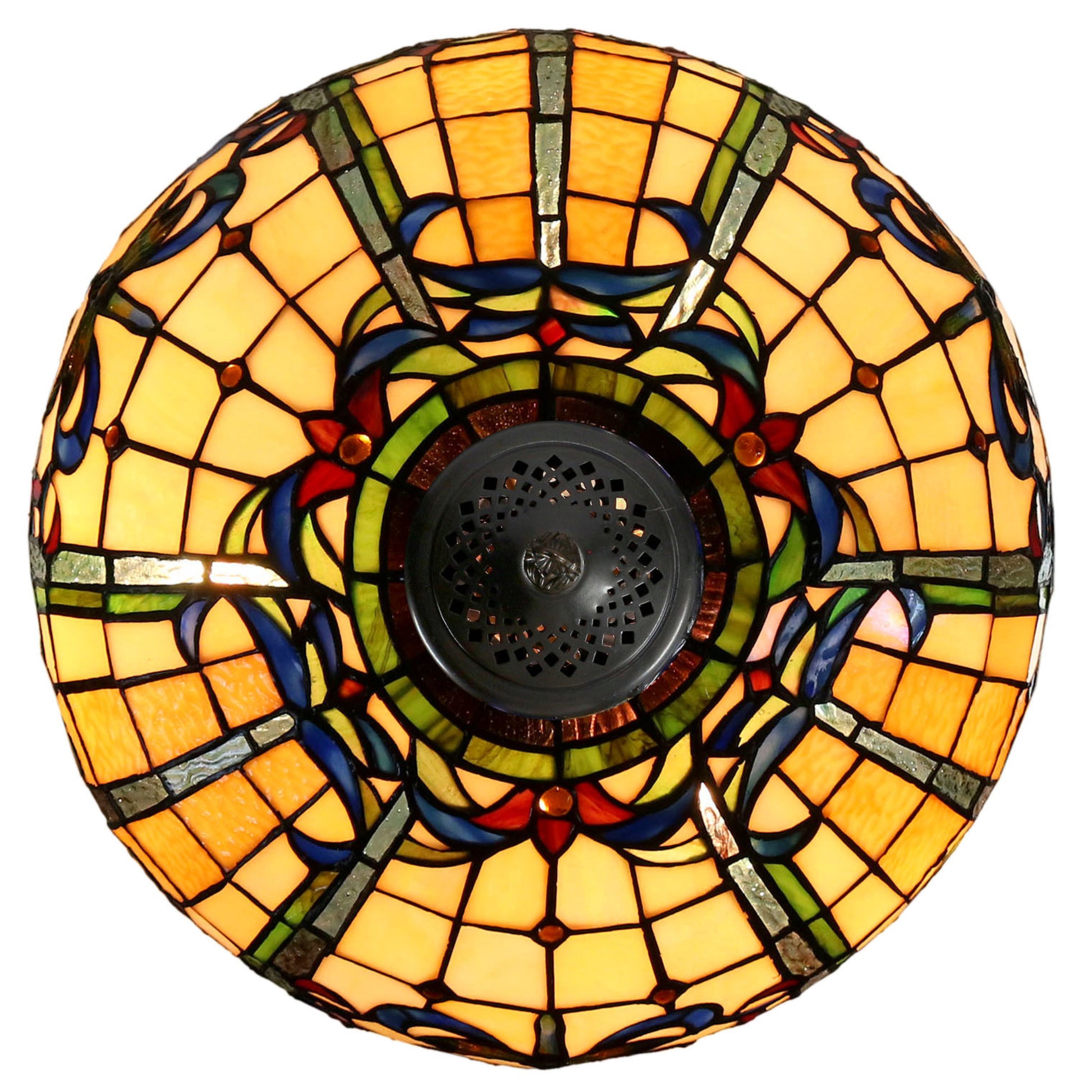 Aurora Tiffany Stained Glass Table Lamp Table Lamp G&G Bros