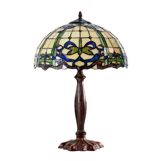 Aurora Tiffany Stained Glass Table Lamp Table Lamp G&G Bros