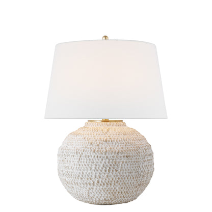 Marie Flanigan Avedon Small Linen Table Lamp Table Lamp Bloomingdales Lighting Plaster White Small