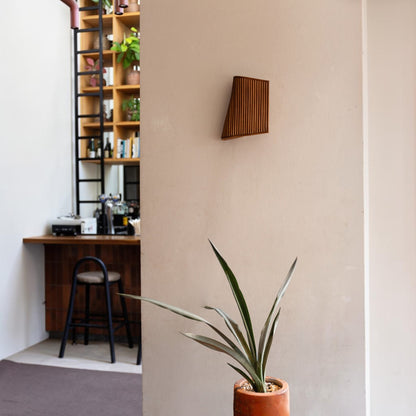 Berlin Rattan Wall Sconce - Brown Wall Light Gypset Cargo