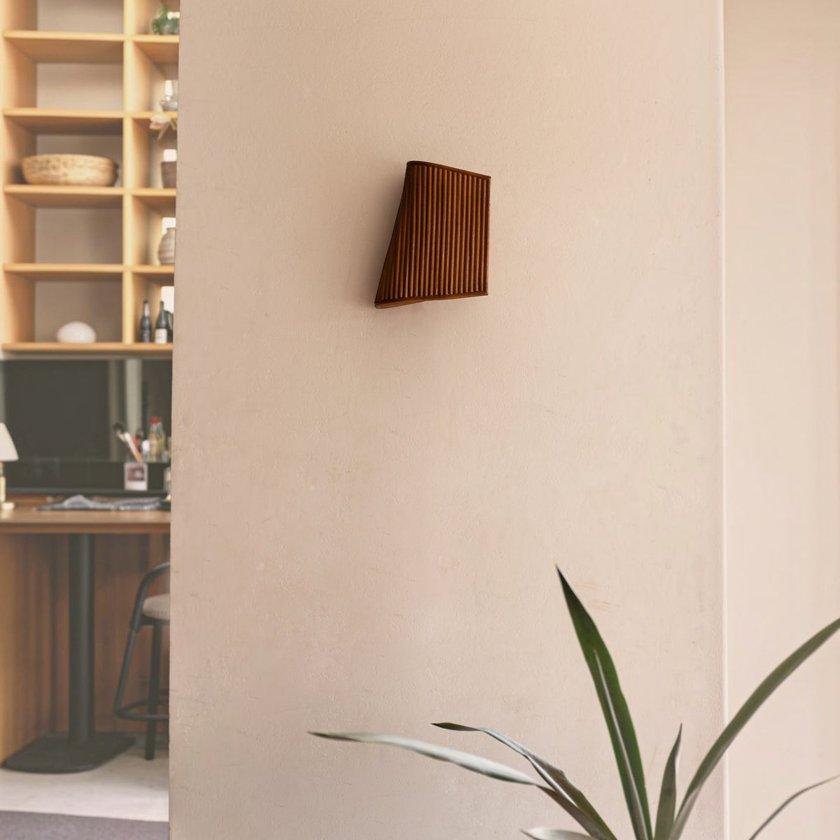 Berlin Rattan Wall Sconce - Brown Wall Light Gypset Cargo