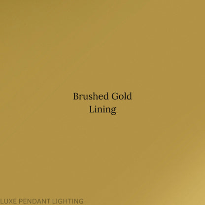 A-Frame Floor Lamp - Brushed Nickel Floor Lamp Bloomingdales Lighting Brushed Nickel Brushed Gold Lining