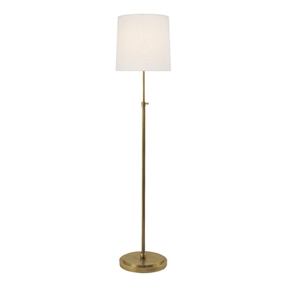 Thomas O'Brien Bryant Linen Floor Lamp Floor Lamp Bloomingdales Lighting Brass