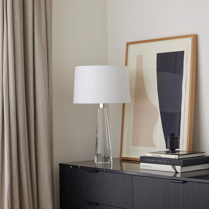 Calista Crystal Base Table Lamp Table Lamp Mayfield Lighting