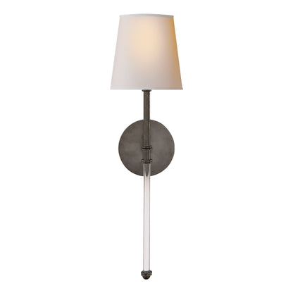 Suzanne Kasler Camille Crystal Wall Sconce - Brass Wall Light Bloomingdales Lighting Bronze  