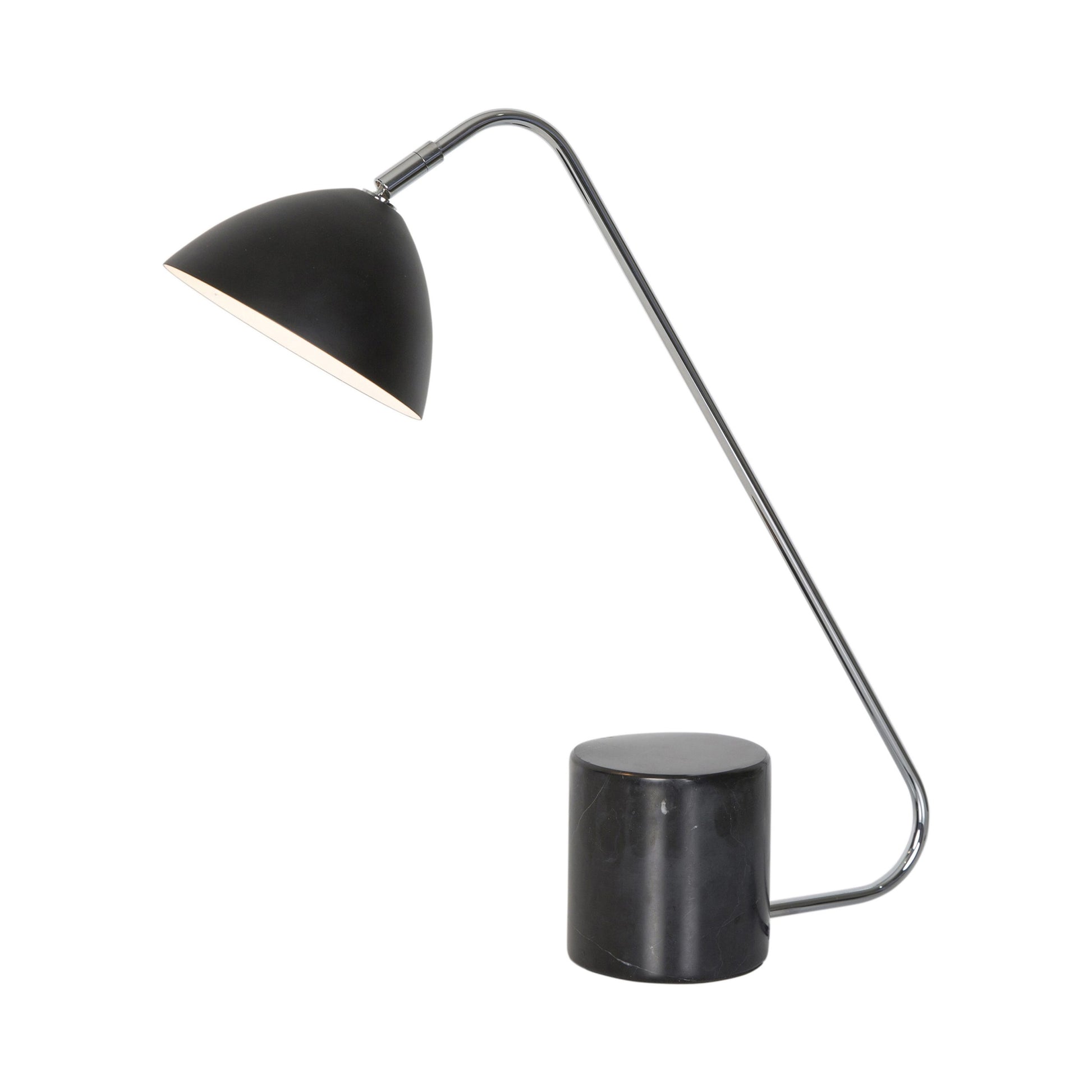Capri Marble Table Lamp - Brass Table Lamp Bloomingdales Lighting Black  