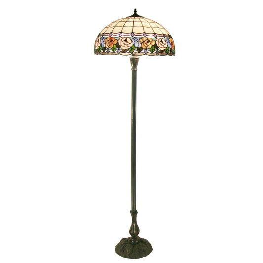 Chandell Stained Glass Floor Lamp Floor Lamp G&G Bros