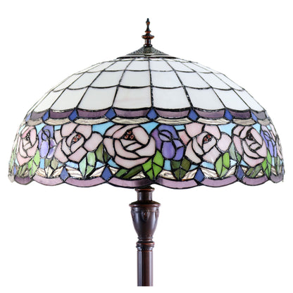 Chandell Stained Glass Floor Lamp Floor Lamp G&G Bros