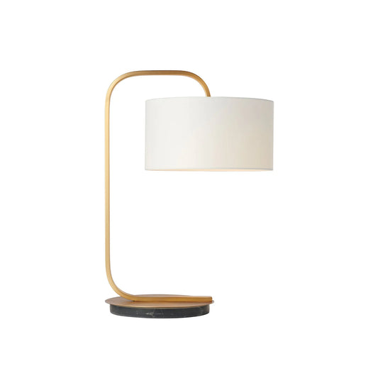 Cordell Cantilevered Table Lamp Table Lamp Mayfield Lighting Satin Brass
