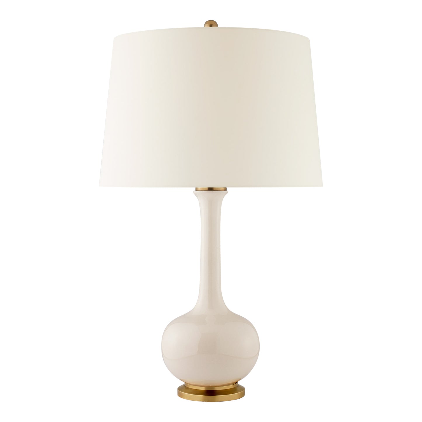 Christopher Spitzmiller Coy Medium Ceramic Table Lamp - Matte Sky Blue Table Lamp Bloomingdales Lighting Ivory  
