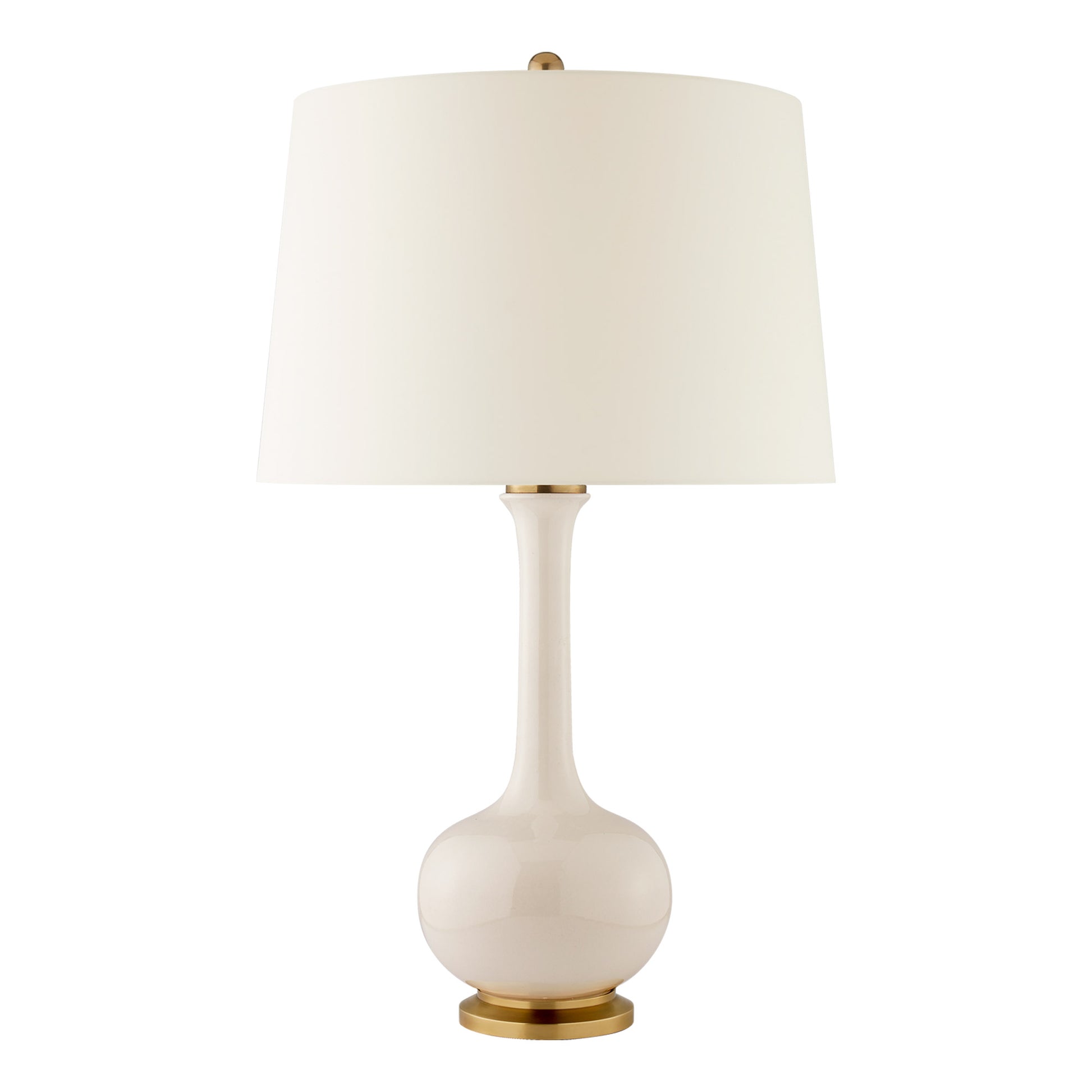Christopher Spitzmiller Coy Medium Ceramic Table Lamp - Matte Sky Blue Table Lamp Bloomingdales Lighting Ivory  