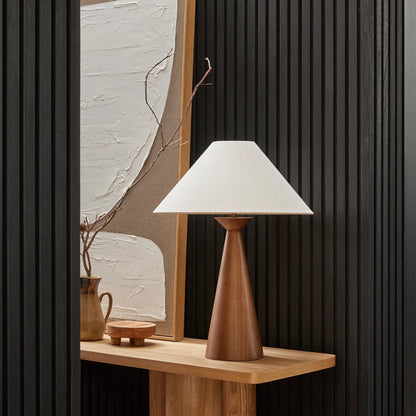 Emba Timber Tall Table Lamp Table Lamp Mayfield Lighting