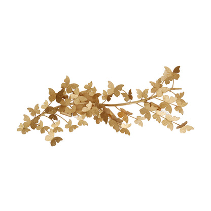 Julie Neill Farfalle Large Nature Wall Sconce - Burnished Silver Wall Light Bloomingdales Lighting Gild  