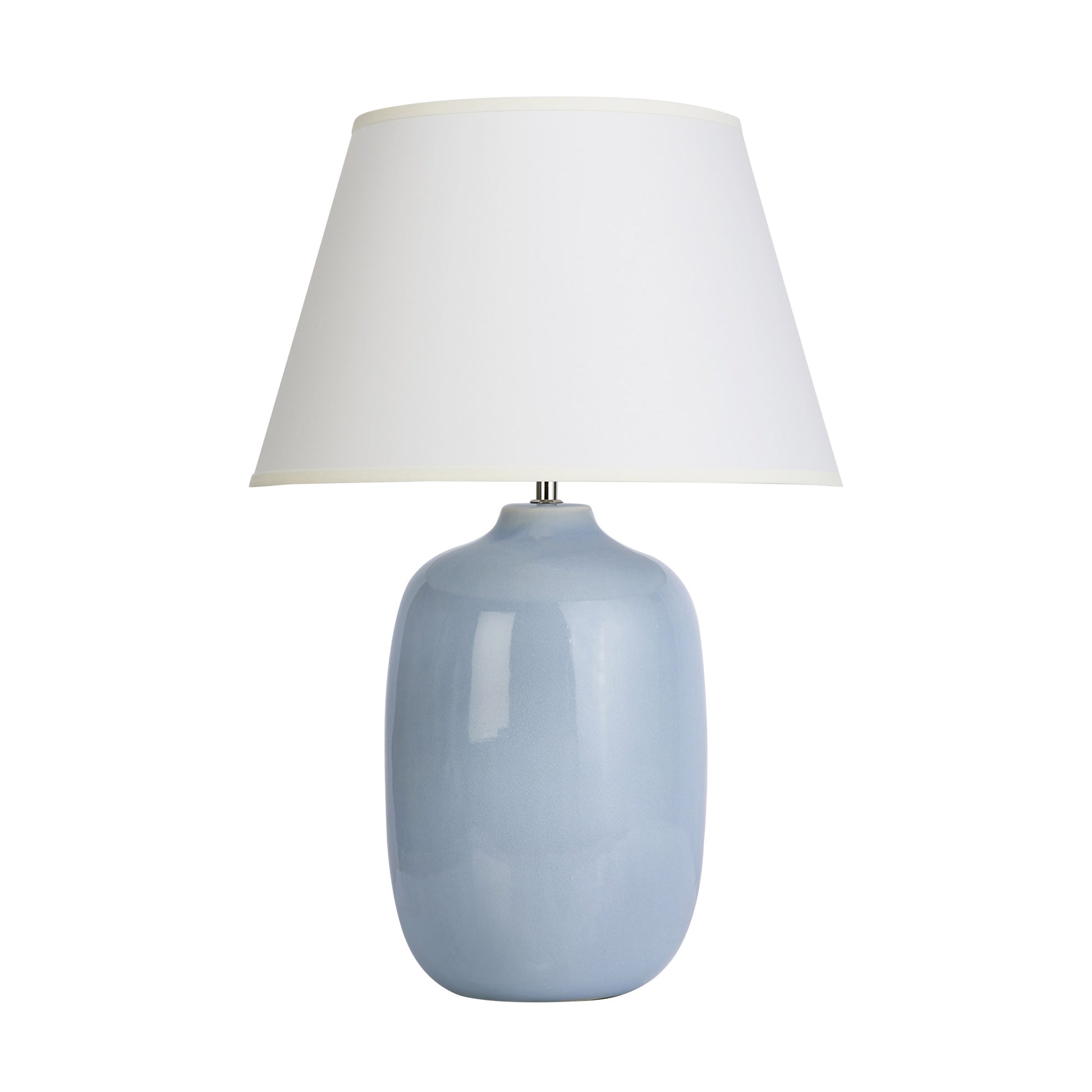 Fleur Linen Table Lamp - Verde Table Lamp Bloomingdales Lighting Light Blue Fine Cream Linen