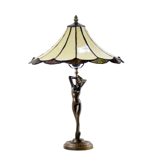 Florence Stained Glass Table Lamp Table Lamp G&G Bros