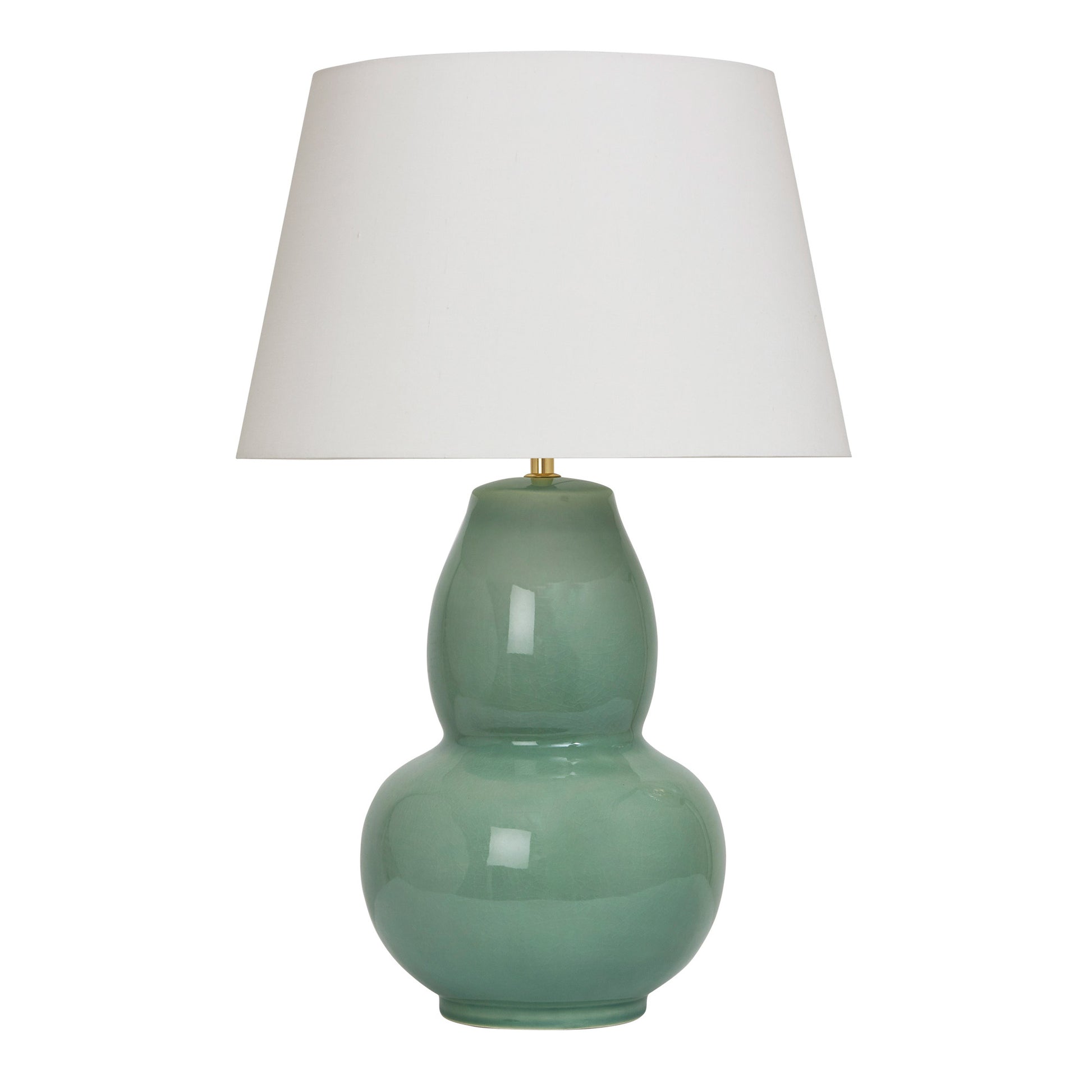 Gourd Small Table Lamp Table Lamp Bloomingdales Lighting Celadon New Coconut Linen