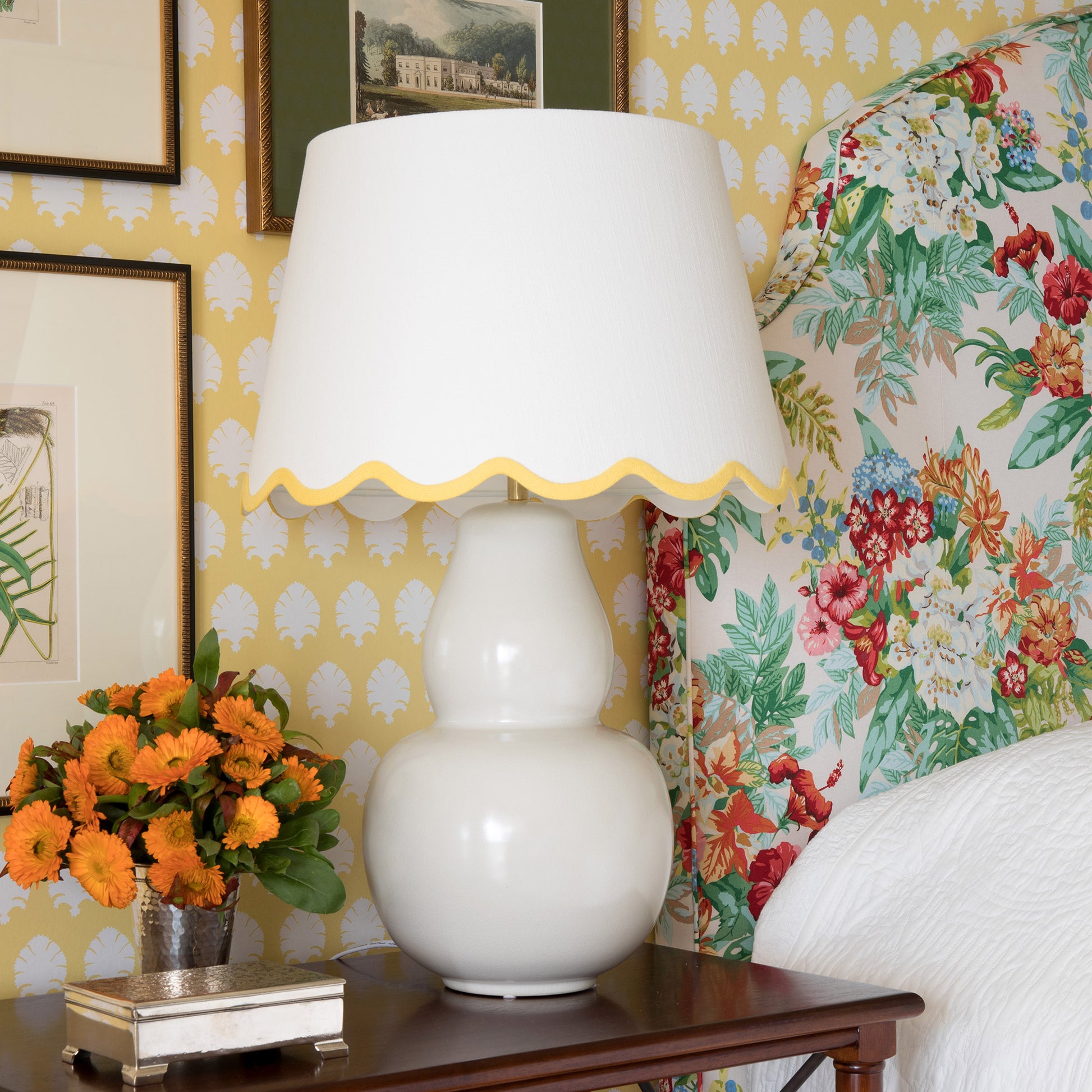 Gourd Small Table Lamp - Ivory Table Lamp Bloomingdales Lighting   