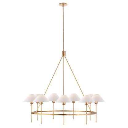 J. Randall Powers Hackney Large Chandelier - Bronze Pendant Light Bloomingdales Lighting Brass  
