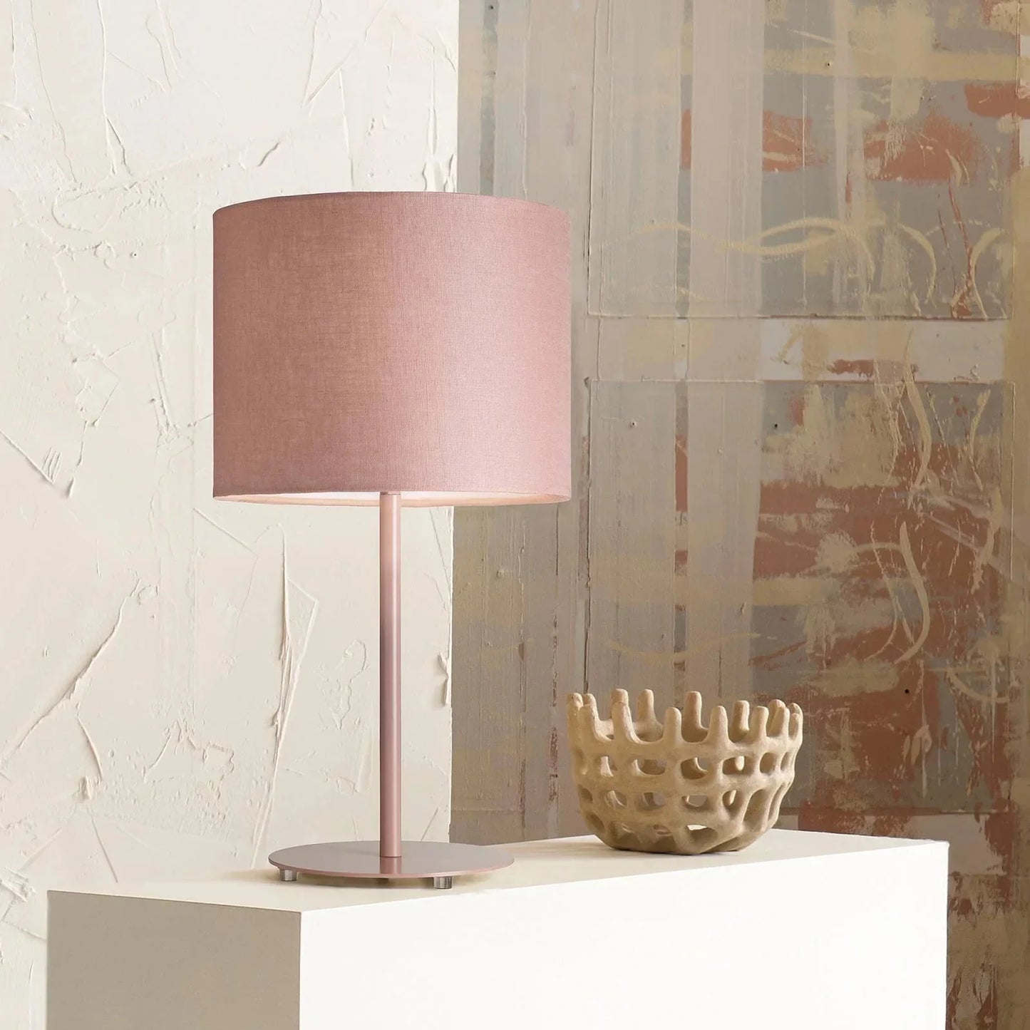 Hetta Linen Shade Table Lamp Table Lamp Mayfield Lighting