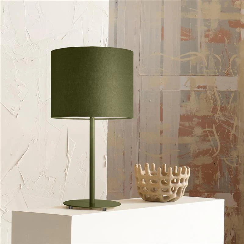 Hetta Linen Shade Table Lamp Table Lamp Mayfield Lighting