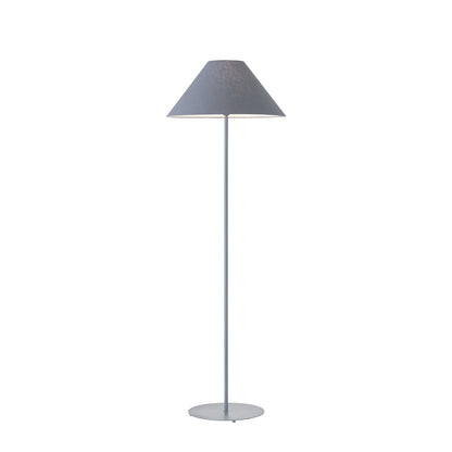 Hetta Linen Floor Lamp Floor Lamp Mayfield Lighting Blue Stone