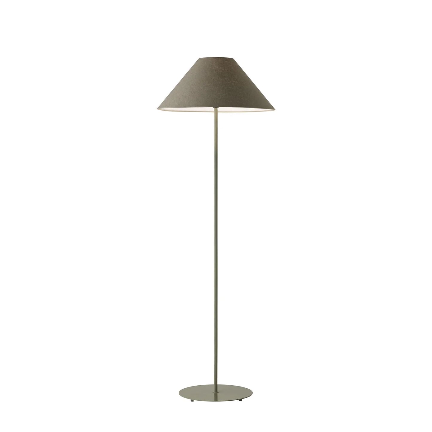 Hetta Linen Floor Lamp Floor Lamp Mayfield Lighting Fallow