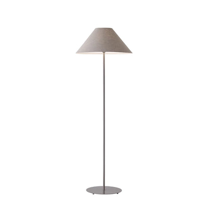 Hetta Linen Floor Lamp Floor Lamp Mayfield Lighting Linseed
