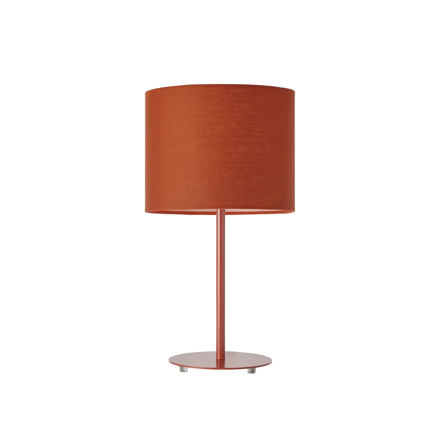 Hetta Linen Shade Table Lamp Table Lamp Mayfield Lighting Paprika