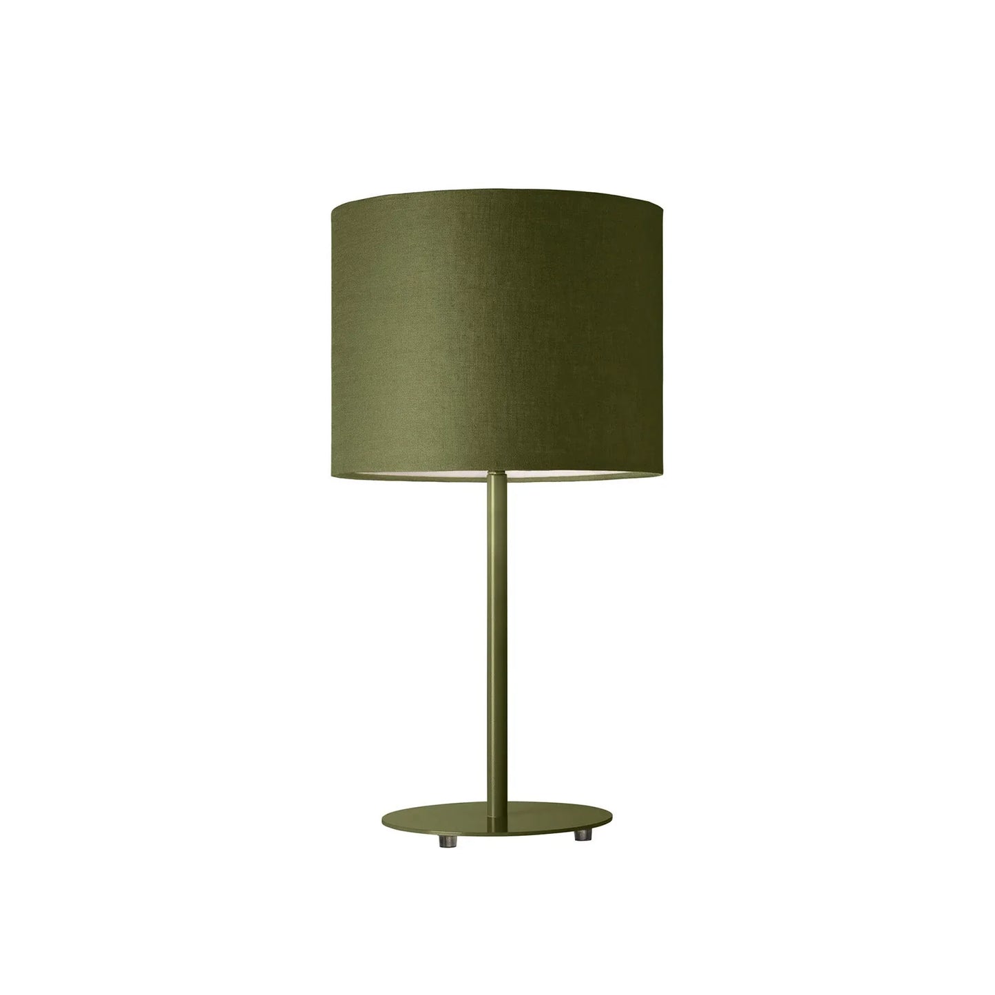 Hetta Linen Shade Table Lamp Table Lamp Mayfield Lighting Moss