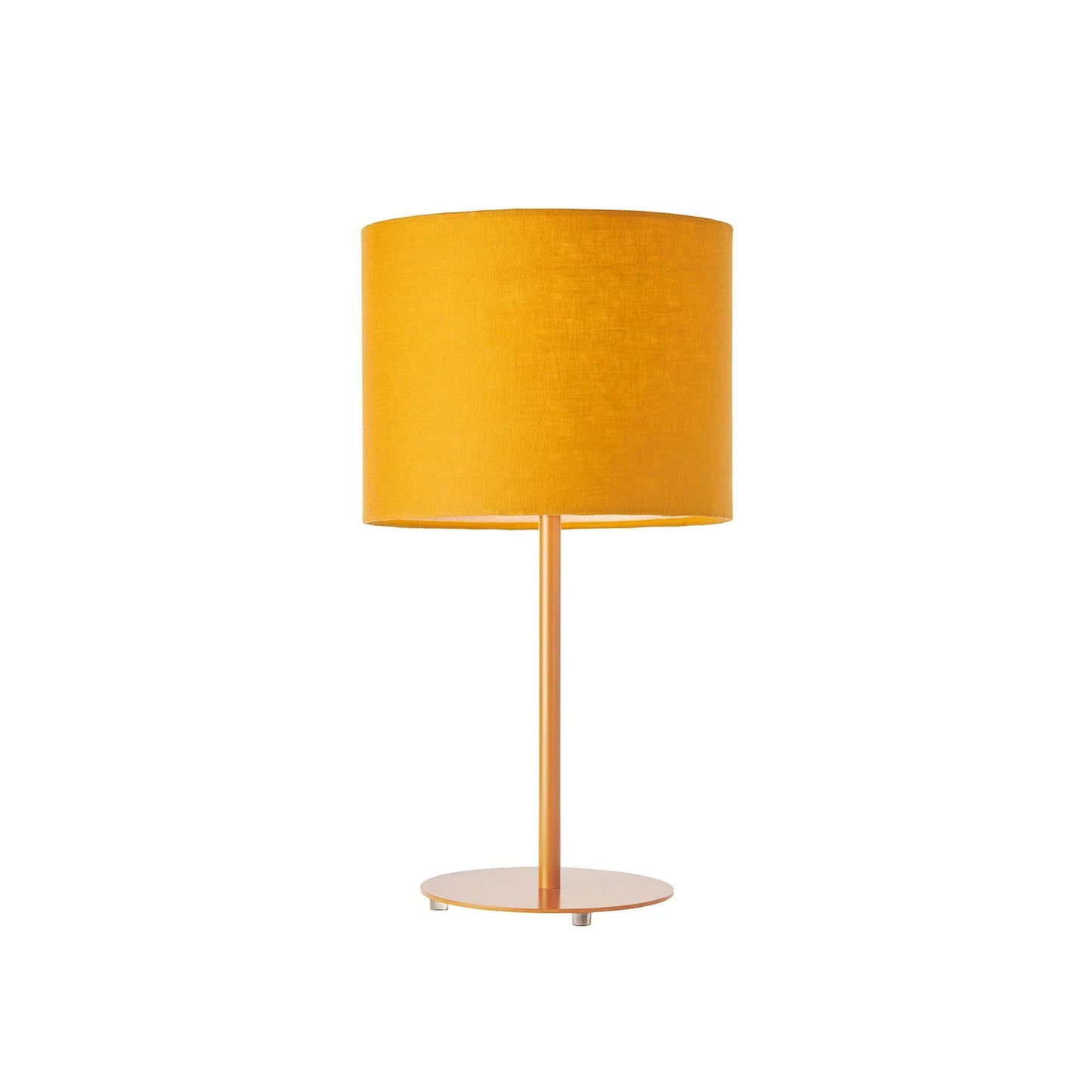 Hetta Linen Shade Table Lamp Table Lamp Mayfield Lighting Mustard