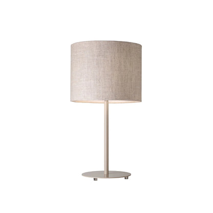Hetta Linen Shade Table Lamp Table Lamp Mayfield Lighting Oatmeal