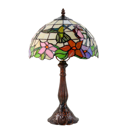 Hummingbird Leadlight Stained Glass Table Lamp Table Lamp G&G Bros